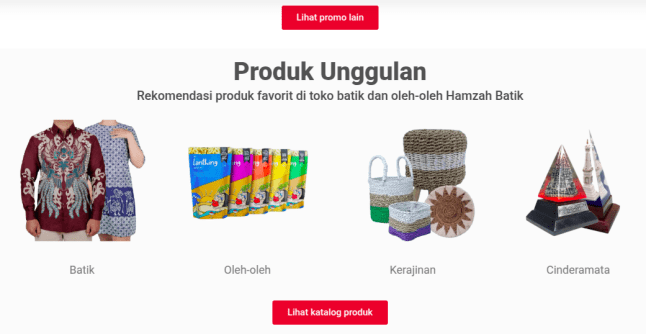 Produk Hamzah Bati. Sumber: hamzahbatik.co.id